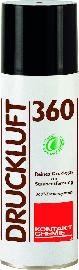 KONTAKT CHEMIE Druckluftspray, Druckluft 360, 360°Sprühtechnik 200ml Spraydose Produktbild