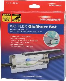 HEIDEMANN ISO FLEX Giessharz Set für NYY oder NYM-Kabel bis 5x 6mm² Produktbild