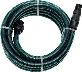 floraworld Schlauchgarnitur, 4m, 1", PVC-Armatur, grün Produktbild