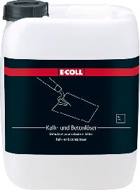 E-COLL Kalk-und Betonlöser Reinigungs-Konzentrat stark sauer 5 Liter Kanister Produktbild