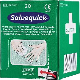 Salvequick Wundreiniger 20 Stück/Box Produktbild