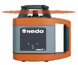 Nedo Rotationslaser SIRIUS 1 H / Laserklasse 2 Inkl. ACCEPTOR² mit Heavy-Duty Haltklammer Sirius H, Easy Control Produktbild