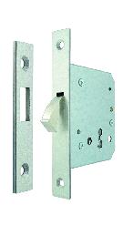 Bever & Klophaus Schiebetürschloss 138 P,mit Zirkelriegel,PZ,D55,F20x151ktg,Si Produktbild