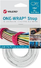 VELCRO ONE-WRAP® 20x200mm weiß 25 Stück Produktbild
