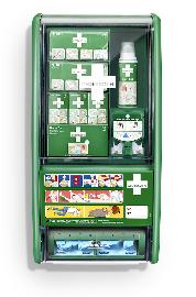 CEDERROTH Erste-Hilfe- und Verbrennungsstation incl. Inhalt Produktbild