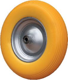 CAPITO Rad vollgeschäumt 400/100 Kugellager u. Achse 17mm Produktbild