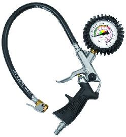 RIEGLER Standard-Reifenfüllmesser Manometer-Ø 63mm Hebelstecker ungeeicht Produktbild