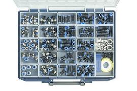 RIEGLER Sortimentsbox Schnellsteckverbindungen »Blaue Serie« Produktbild