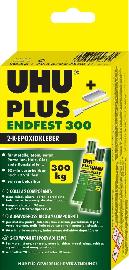 UHU Plus Endfest Epoxidharzklebstoff 2-komponentig 2K-Spritze 24ml/25g Produktbild