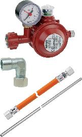 Gok Herdanschlussset 16 bar 1,5kg/h, 50 mbar Produktbild