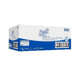 SCOTT Handtuch 1-lagig weiß 3180 Tücher Produktbild