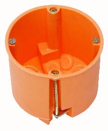 Kopp Hohlwanddose-Dose ISO 60mm Ø 61mm tief orange Produktbild