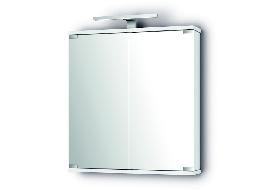 jokey Spiegelschrank Kandi LED weiß 60 x 70,2 (65) x 19,4 (14,3)cm Produktbild