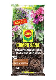 COMPO Kübelpflanzen- und Balkonkastenerde 60 L Produktbild