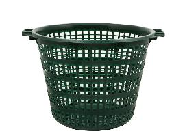 Kunststofftechnik S & W / JOPA Gartenkorb 50 kg, grün, rund Produktbild