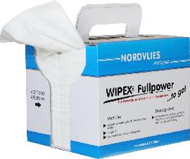 WIPEX FULLPOWER Wischtücher TO-GO weiß 100 Tücher 32 x 38cm Z-gefaltet Produktbild