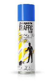 AMPERE TRAFFIC PAINT Bodenmarkierspray Traffic Paint 500ml blau Produktbild