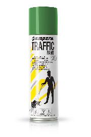 AMPERE TRAFFIC PAINT Bodenmarkierspray Traffic Paint 500ml grün Produktbild