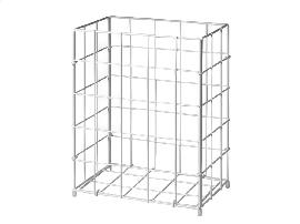 ELOS Sammelkorb klein, 28,5x19x35,5cm, Drahtgeflecht weiß, 2340012, f. Papierhandtuch Produktbild