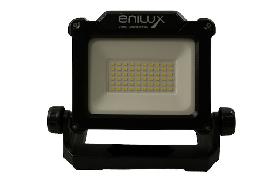 Enilux Mobiler LED Akkufluter 2200lm + Netzteil Produktbild