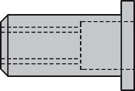 Gesipa Blindnietmutter Alu, Standard, Flachrundkopf Produktbild