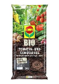 COMPO BIO BIO Tomaten- und Gemüseerde 20 L Produktbild