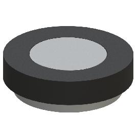 KWS Türstopper 2099,Bodenmontage,H 15mm,silberfarbig Produktbild