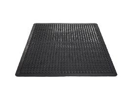 MILTEX Arbeitsplatzmatte Yoga Dome NR Einzelmatte, 90x120cm, schwarz Produktbild