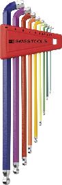 RAINBOW Winkelschraubendreher-Satz 9-teilig 100° bunt Produktbild