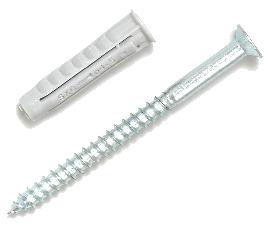 ELEMENT SYSTEM Schrauben und Dübel 11602, 20 Stück auf Karte Produktbild