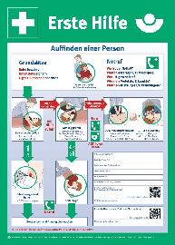 SafetyMarking Anleitung Erste Hilfe Kunststoff (PVC) Produktbild