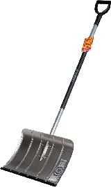 FREUND Alu-Schneeschieber, mit D-Griff + Flüsterkante Produktbild