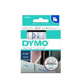 DYMO® Schriftband 45011 blau/transparent 12mm x 7m Produktbild