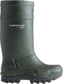 DUNLOP Gummistiefel Purofort Thermo+ full safety S5 SRC, grün, Größe 43 Produktbild
