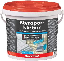 decotric Styroporkleber 4kg, Eimer gebrauchsfertig Produktbild