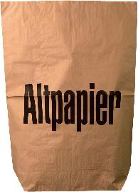 Martin Becker Verpackungen Papiersack Altpapier 70x95 cm Produktbild