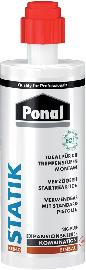 Ponal Statik 2K PUR-Expansionskleber hellbraun (MDI-haltig) 165gr Kartusche Produktbild