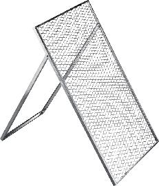 Franz Brinkmann Durchwurfsieb Streckmetall Maschenweite 17 x 40mm, 1200 x 800mm Produktbild