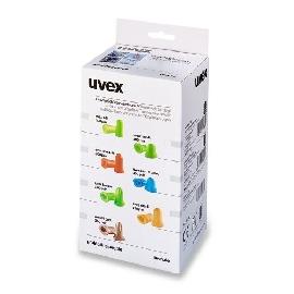 uvex x-fit Einwegstöpsel, lime, SNR 37dB ohne Kordel Nachfüllbox, 300 Paar Produktbild