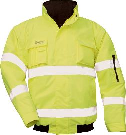 SAFESTYLE Warnschutz-Pilotenjacke ROLAND 23522, warngelb, Größe S Produktbild