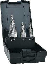 EXACT Stufenbohrer-Set HSS 4-fach 4-30mm Produktbild