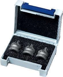 ASW Kraft- Schraubenddrehersatz 1/2" 3-teilig T30-T50 Shorty Produktbild
