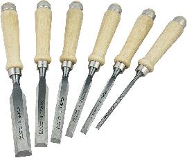 Ulmia Stechbeitel-Satz 174 6-teilig mit Heft Produktbild