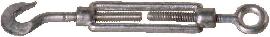 WK Spannschlösser geschmiedet, offen DIN 1480 3.6 geschm. galZn SP H/Ö M10 Produktbild