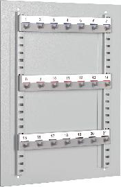 FORMAT The Safe Company Schlüssel-Wandtafel, WT 21 007001-00000, für Schlüssel, Stahl, grau, lichtgrau Produktbild