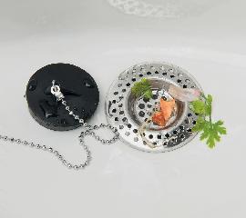 WENKO Abflusssieb Edelstahl 7cm 2er Produktbild