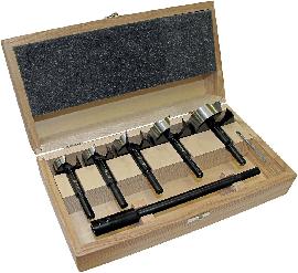 FISCH Forstnerbohrer-Satz Black Shark Pro 6tlg. 35, 40, 50, 60 ,68mm u.VL Produktbild