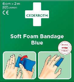 CEDERROTH Schaumbandage schwarz, Produktbild