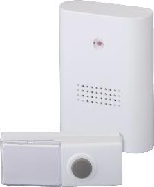 HEIDEMANN Funkgong-Set HX One, 100m weiß, m. Gütelclip Produktbild