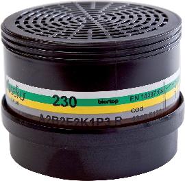 EKASTU Safety Filter 230A2B2E2K1P3R D für Polimaske 230, 1 Stück Produktbild